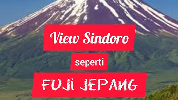 INDAHNYA SINDORO WONOSOBO ⛰️ like a FUJI JEPANG 🏔️🎎 #sindoro #wonosobo #parakan #fuji #jepang