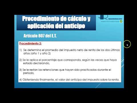 Video: Cómo Calcular Los Pagos Anticipados Del Impuesto Sobre La Renta