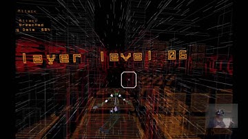 PlayStation VR  REZ Infinite  playing with LEAP Motion  finger tracking: Area 1