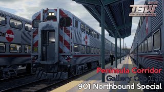 901 Northbound Special - Peninsula Corridor - Gallery Cab Car - Train Sim World 2020