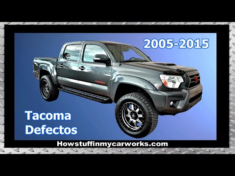 Toyota Tacoma modelos 2005 al 2015 defectos,  revisiones y problemas comunes.