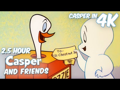 Finding My Way Home 🏡 ❤️ | Casper and Friends in 4K | 150 Minute Compilation | Cartoons For Kids