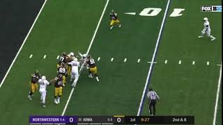 1Q — Nate Stanley sacked
