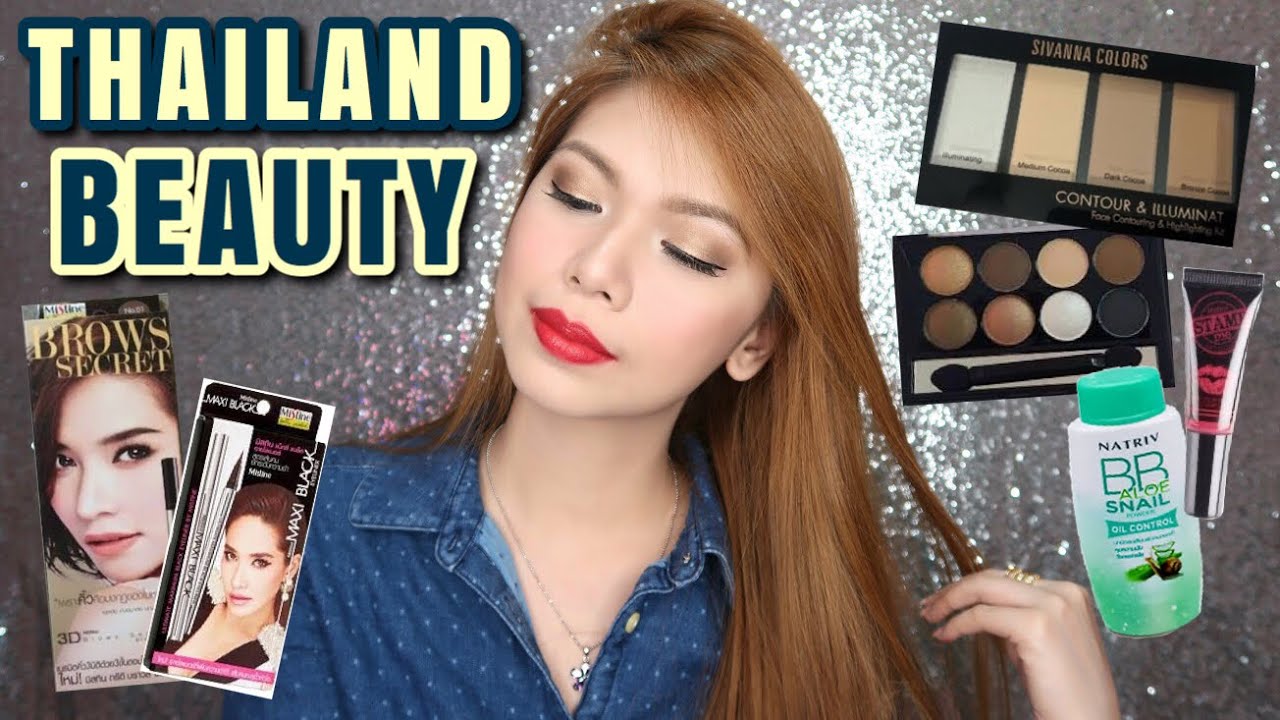 THAILAND BEAUTY PRODUCTS! WORTH IT NGA BA? Ft. Sivanna Colors and