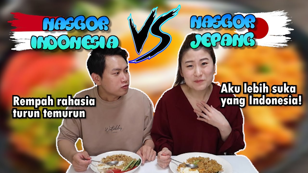 DUEL NASGOR INDONESIA BUATAN SUAMI VS NASGOR JEPANG BUATAN ISTRI