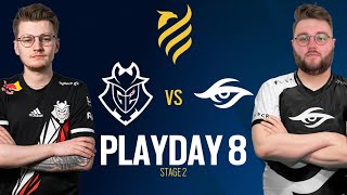 G2 ESPORTS VS TEAM SECRET \/\/ Rainbow Six European League 2022 - Stage 2 - Playday #8