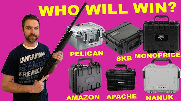 Case Torture Test - Pelican vs SKB vs Monoprice vs Amazon Basics vs Nanuk vs Harbor Freight Apache
