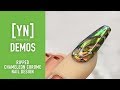 Young Nails Nail Demo - Ripped Chameleon Chrome Nail Design - Acrylic/Gel Nails