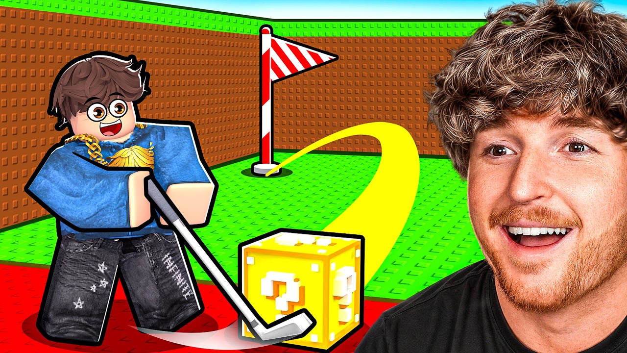 ROBLOX GOLF A LUCKY BLOCK!