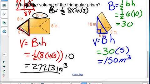 Geometry 11.4 Class Notes video
