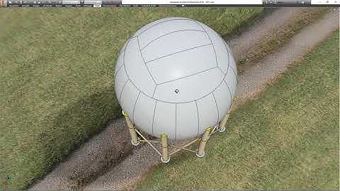 3D Modeling (Spherical LPG By SEG Software)