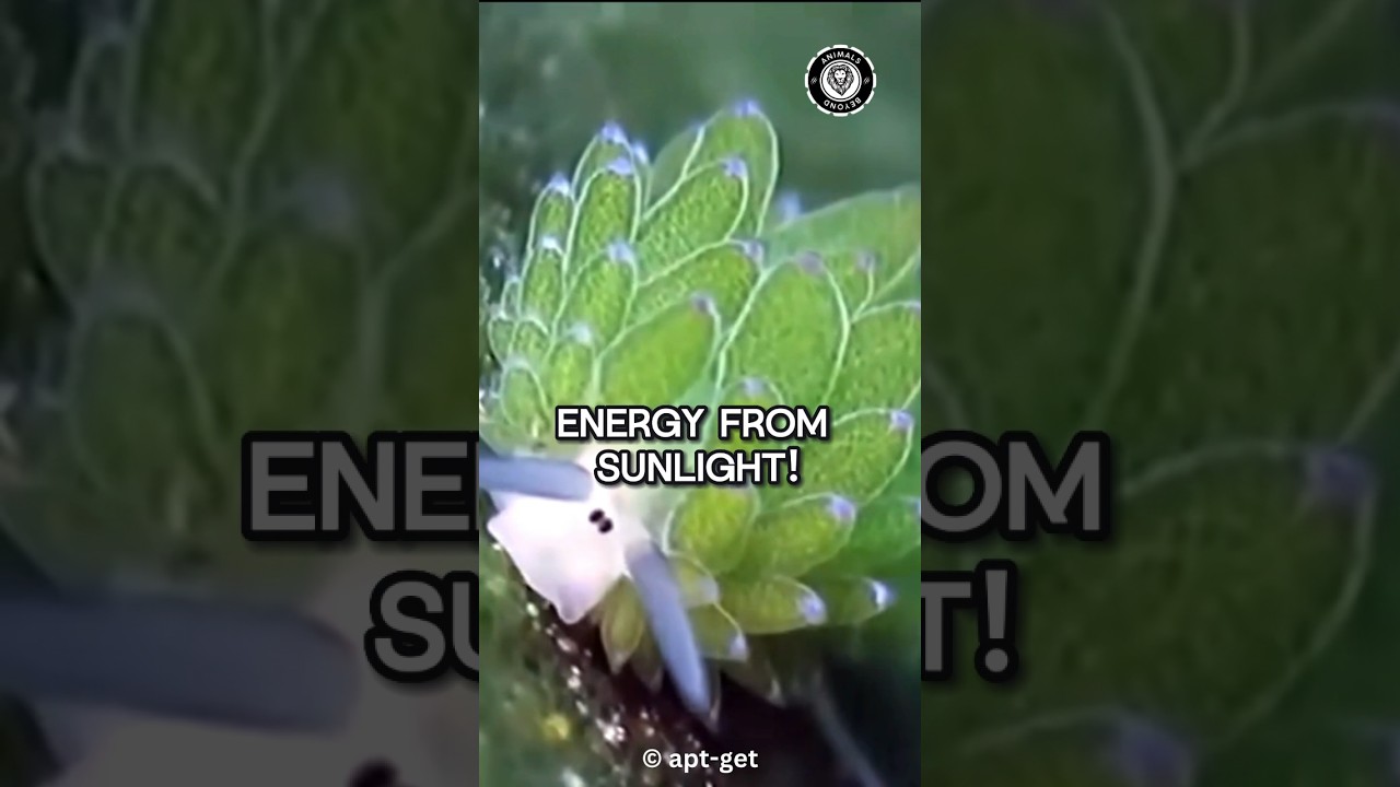 The only SOLAR POWERED Animal!🤯🐚 