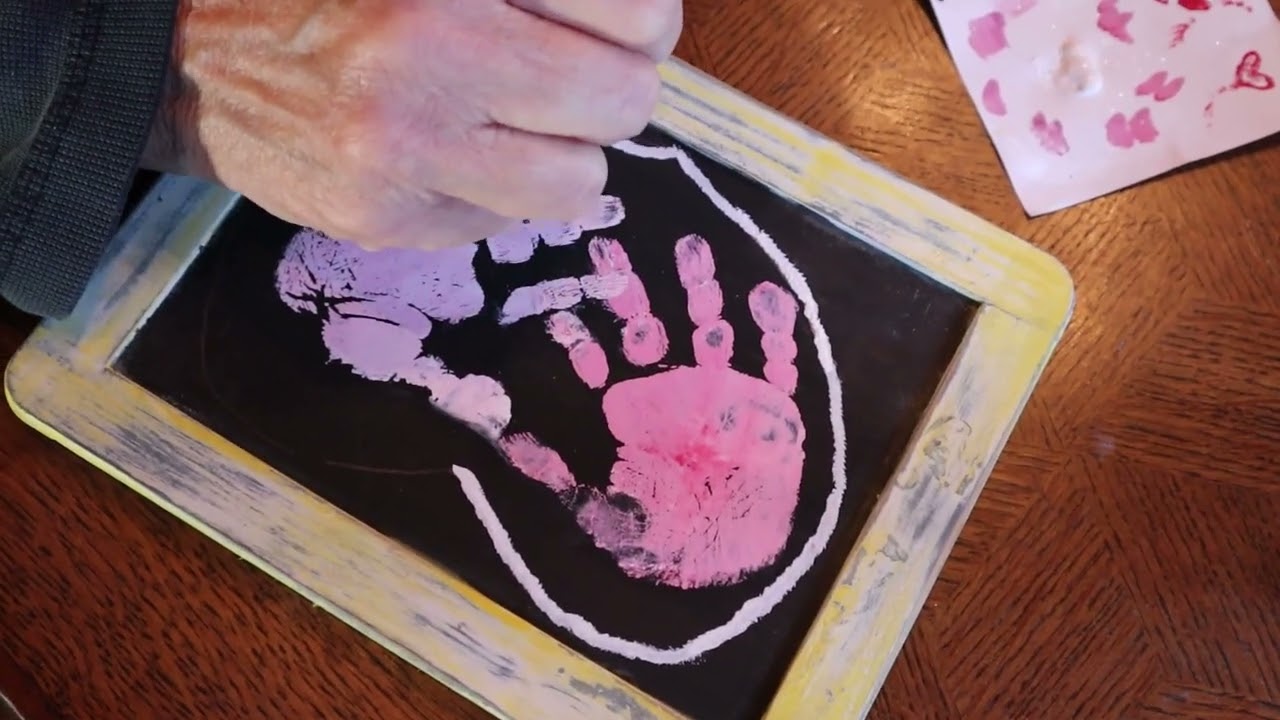 Handprint Heart Craft