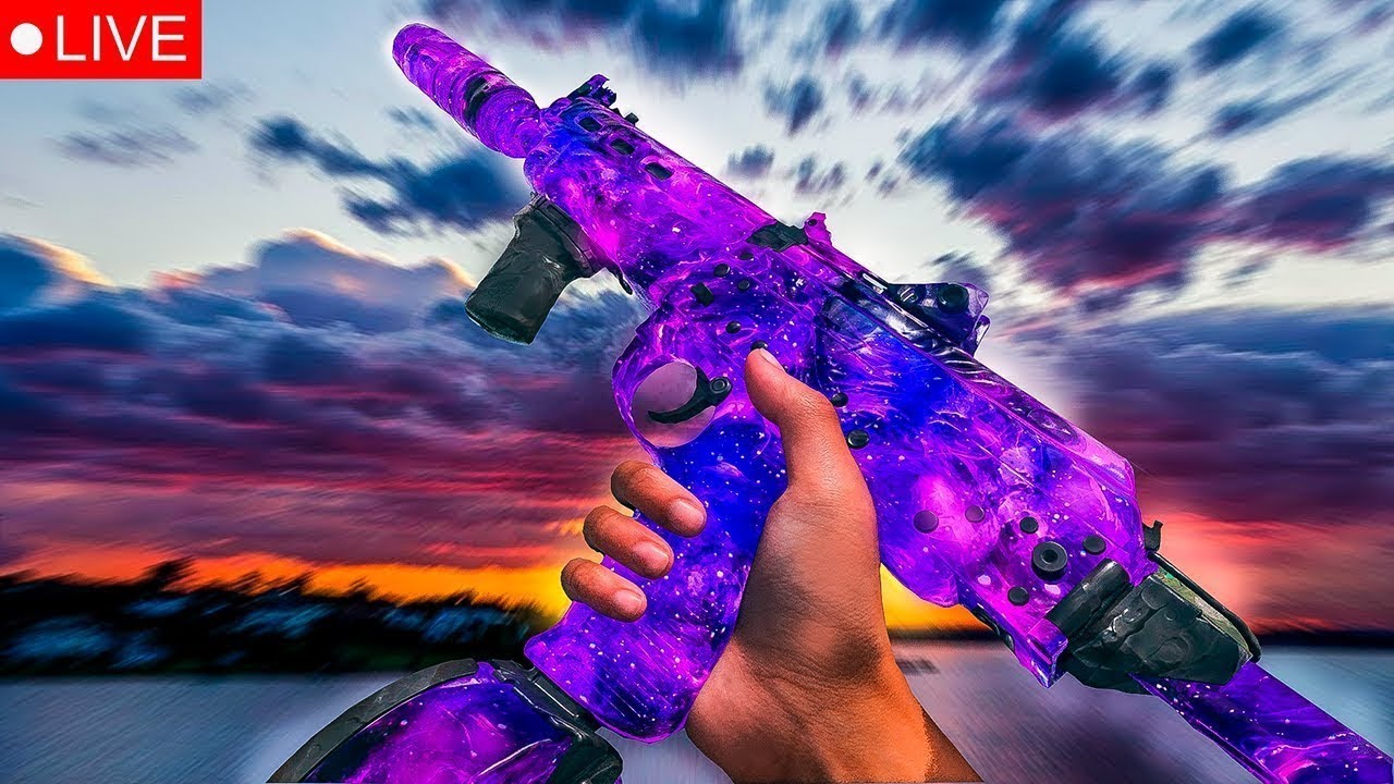 🔴 LIVE - Pegando camuflagem no WARZONE - Rumo ao level 1000 !