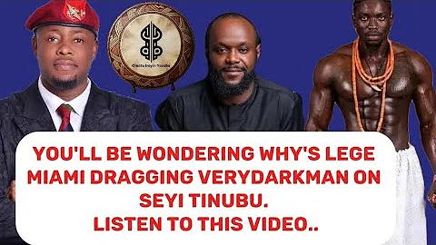 LEGE MIAMI CALL VERYDARKMAN A BASTARD BECAUSE OF SEYI TINUBU #kokoroalate #tranding  #seyitinubu..