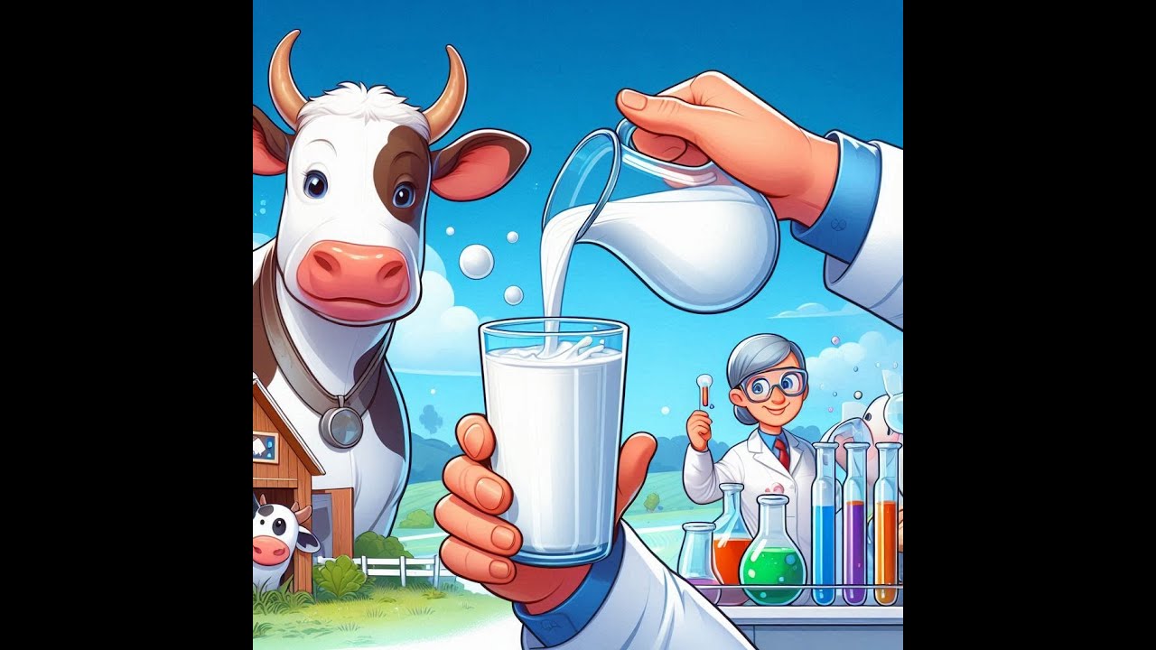 الحموضه في الحليب 🥛🐄🌿