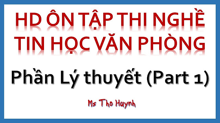 200 câu hỏi on thi tin học văn phòng