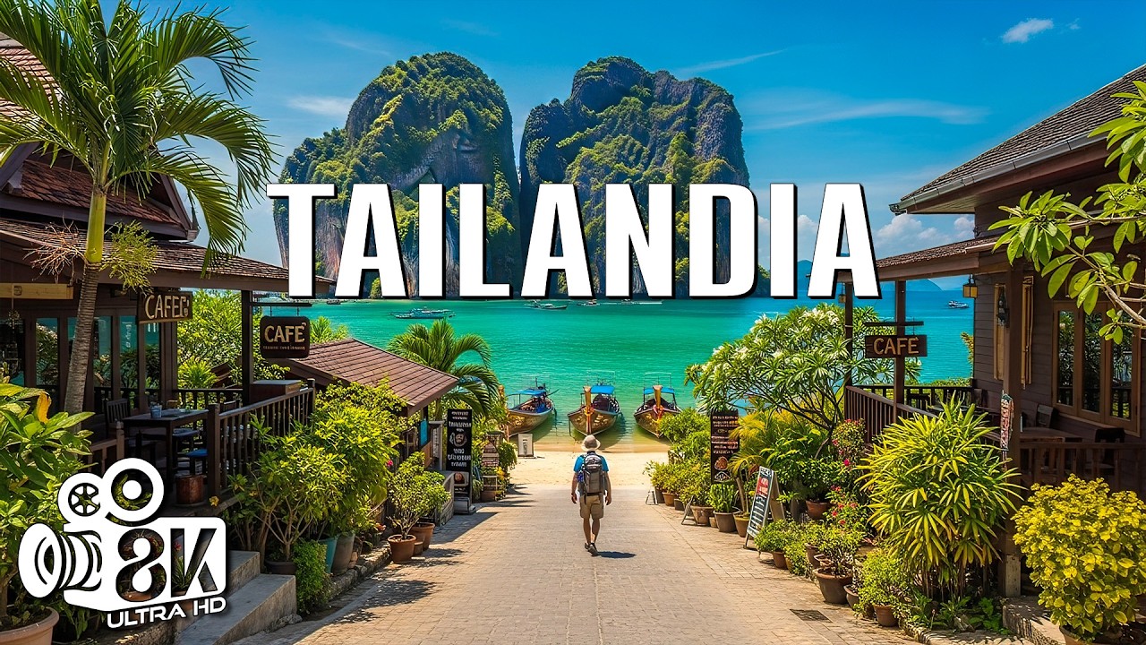 Maravillas de Tailandia | Un Paraíso Tropical que Debes Ver | Viaje en 8K