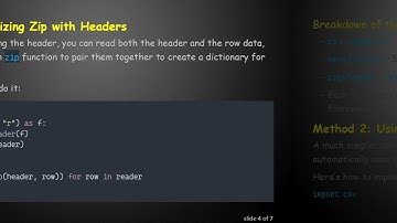 How to Efficiently Convert CSV to JSON in Python
