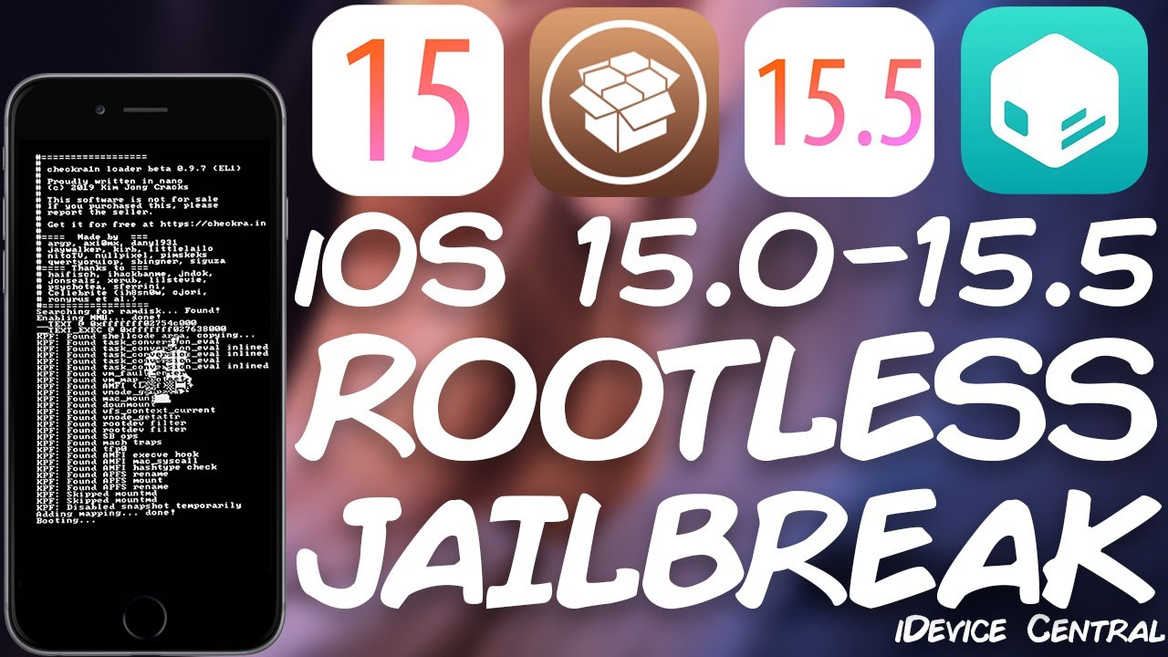 Ios 15 0 15 5 Jailbreak Achieved Release Planned New Rootless Jailbreak With Tweaks Pre A12 Youtube