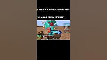 PVP! IN MCFLEET #minecraft