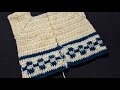 Crochet fantastic pattern for babies sweater