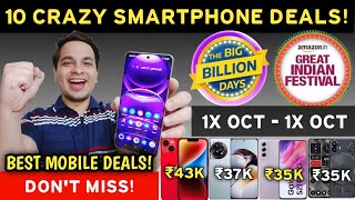 Flipkart Big Billion Days 2023 - 10 Crazy Smartphone Deals ? Flipkart Big Billion Day - Best Deals ?