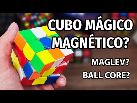 O que é um Cubo Mágico Magnético, Maglev e com Core Magnético