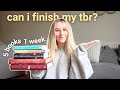 Trying to finish my may tbr spoiler free reading vlog