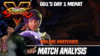 SFV Match Analysis: Online Matches from Go1's Day 1 Menat