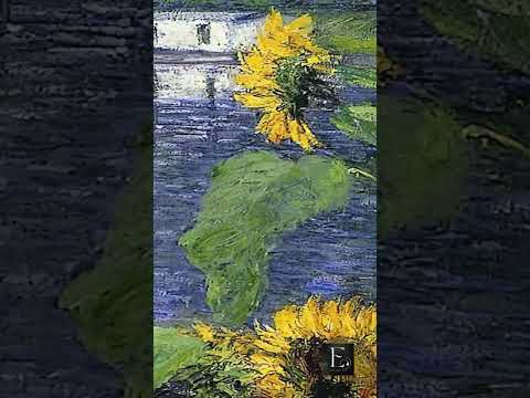 Before van Gogh's: Caillebotte's Sunflowers