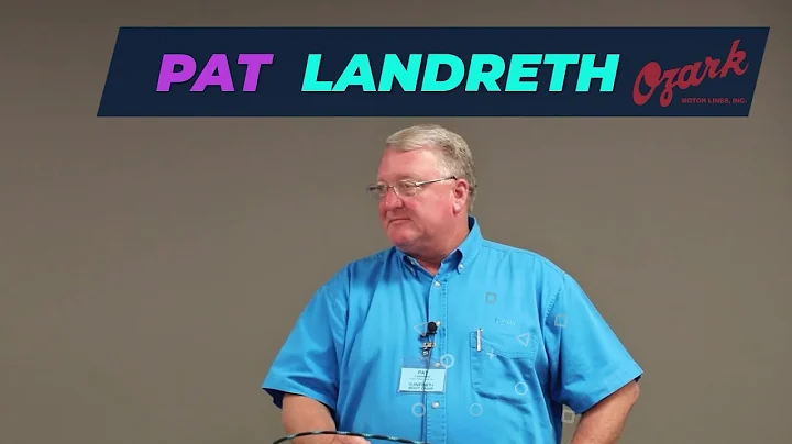 Pat Landreth with Ozark Motor Lines gives Infinit-...