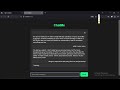 Creating personal AI chatbot