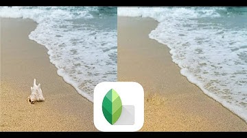 How to remove unwanted object in a photo || snapseed editing tutorial || Healing tool