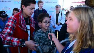 Isaak Presley and Nicolas Bechtel Interview at Mattel&#39;s Party on the Pier