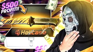 HELLCASE URSUS KNIFE MARBLE FADE IN LAST CASE !! HELLCASE PROMO CODE 2025 ! HELLCASE 2025