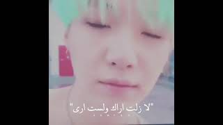 ايديت شوقا من bts(لا زلت اراك ولست ارى)