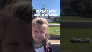 We Found a Secret Capital Tunnel! #travel #washingtondc #dcmonuments #dctour #exposeddc