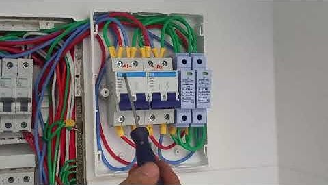 String Box AC dos micro inversores  - Instalação