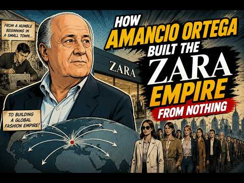 How Amancio Ortega Built the Zara Empire from Nothing