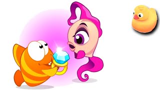 Fish Vs Cat Cute Story With Doodle -  Nemo Fish And His story Gameplay screenshot 1