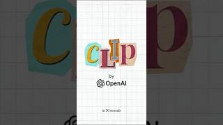 CLIP by OpenAI in 50 seconds #computervision #visionlanguagemodel #artificialinftelligence #maths