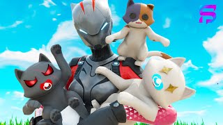 KIT'S MOM has BABY TWINS.... ( Fortnite Film )