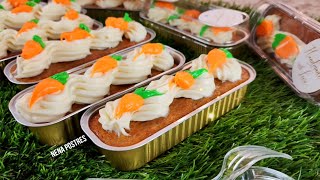 Pastelitos Individuales de Zanahoria 🥕 para negocio 💸🤑 Individual Carrot Cakes