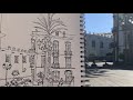 Sketchcrawl - Dibujando Las Palmas de Gran Canaria, 9 años después.