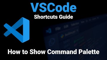 VSCode | How to Show Command Palette | Visual Studio Code Shortcuts