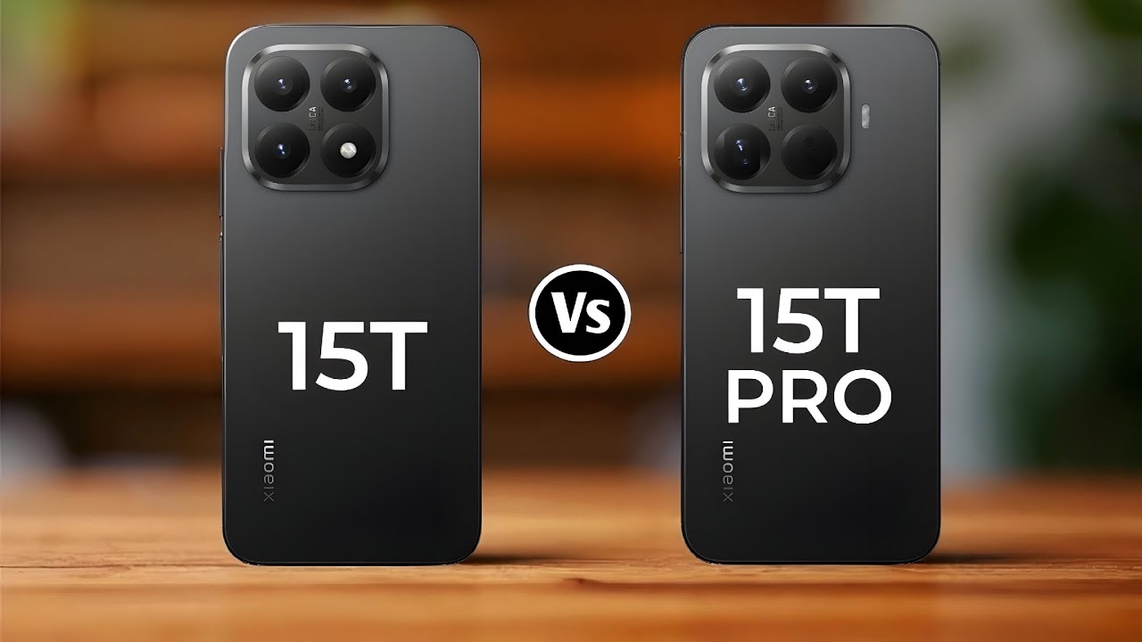 Xiaomi 15T Vs Xiaomi 15T Pro