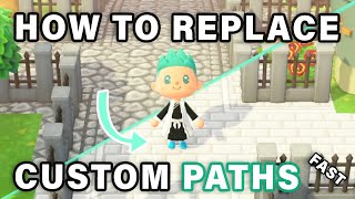 Cara MENGGANTI CUSTOM PATHS dengan mudah ► Animal Crossing: New Horizons screenshot 1