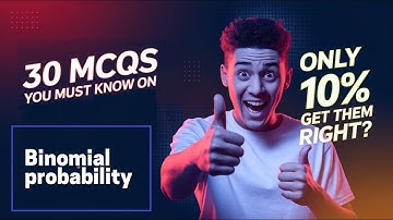 Binomial probability from class 11 Mathematics Top 30 very important MCQs Don