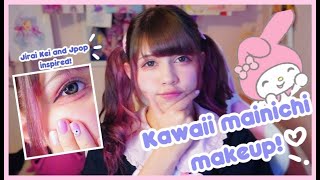 ♡ KAWAII JIRAI KEI INSPIRED MAKEUP ♡ / 【毎日メイク】地雷系アイドルメイクやってみた ?